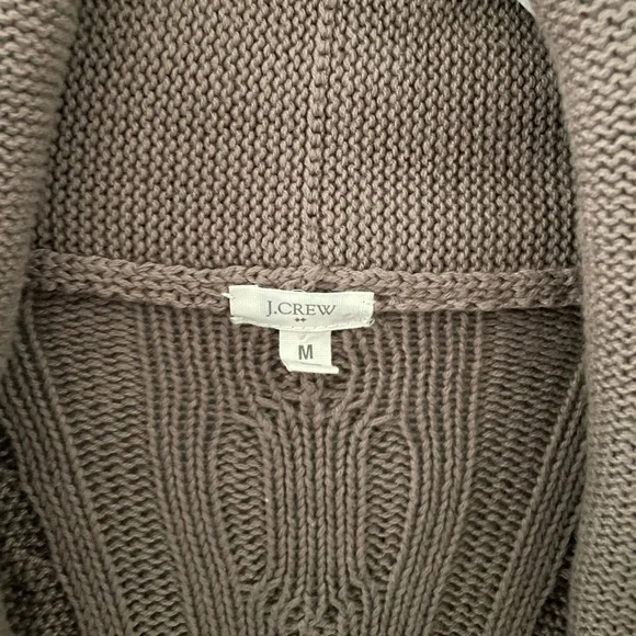 J. Crew Knit Open Cardigan with Belt - Picture 2 of 3